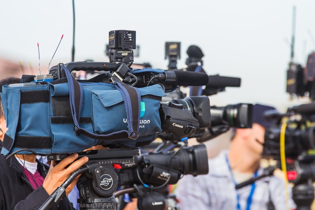 media interview setup